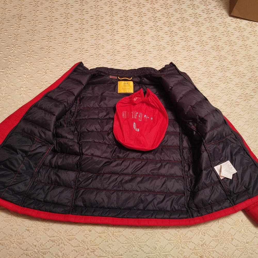 Lolë Girl's Red Light Puffer Spring Jacket - Picture 6 of 12